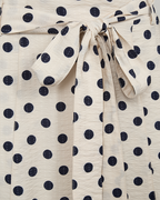 Prickig midikjol med knyt moonbeam w navy blazer - Alma från | Smilebutiken - Freequent