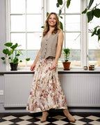 Princess Dress 45 Women Beige Marta du Chateau | Smilebutiken - Marta du Chateau