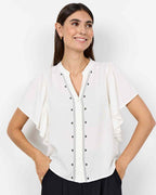 Radia 235 Blus Dam Offwhite | Smilebutiken - Soyaconcept