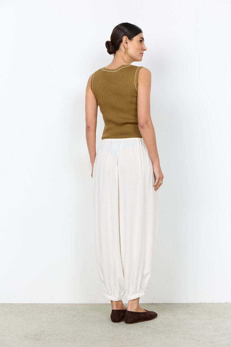 Radia 239 Ankle Pants Women Offwhite | Smilebutiken - Soyaconcept