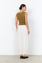 Radia 239 Ankle Pants Women Offwhite | Smilebutiken - Soyaconcept