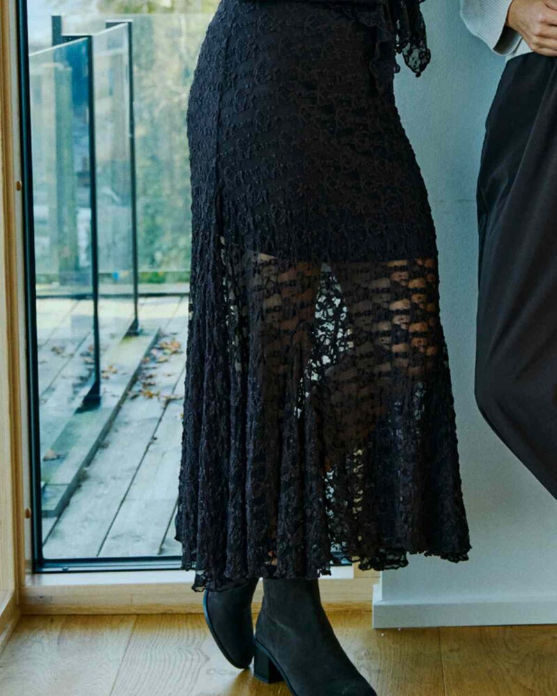 Reddy Lace Skirt Women Mole | Smilebutiken - Freequent