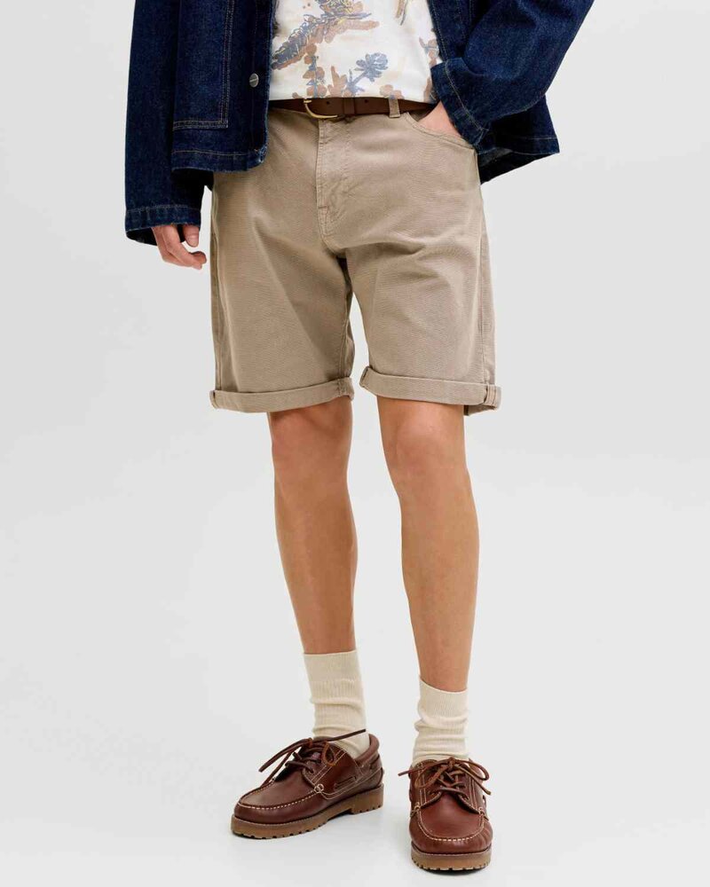 Rick Allen Chino Shorts Herr Lemon Pepper | Smilebutiken - Jack & Jones