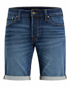 Rick Icon Jeans Shorts Men Blue Denim | Smilebutiken - Jack & Jones