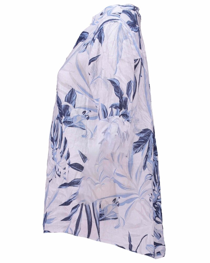 Rikee Linneblus Dam White Zabaione | Smilebutiken