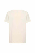 Rina 19 T-Shirt Dam Cream | Smilebutiken - Soyaconcept