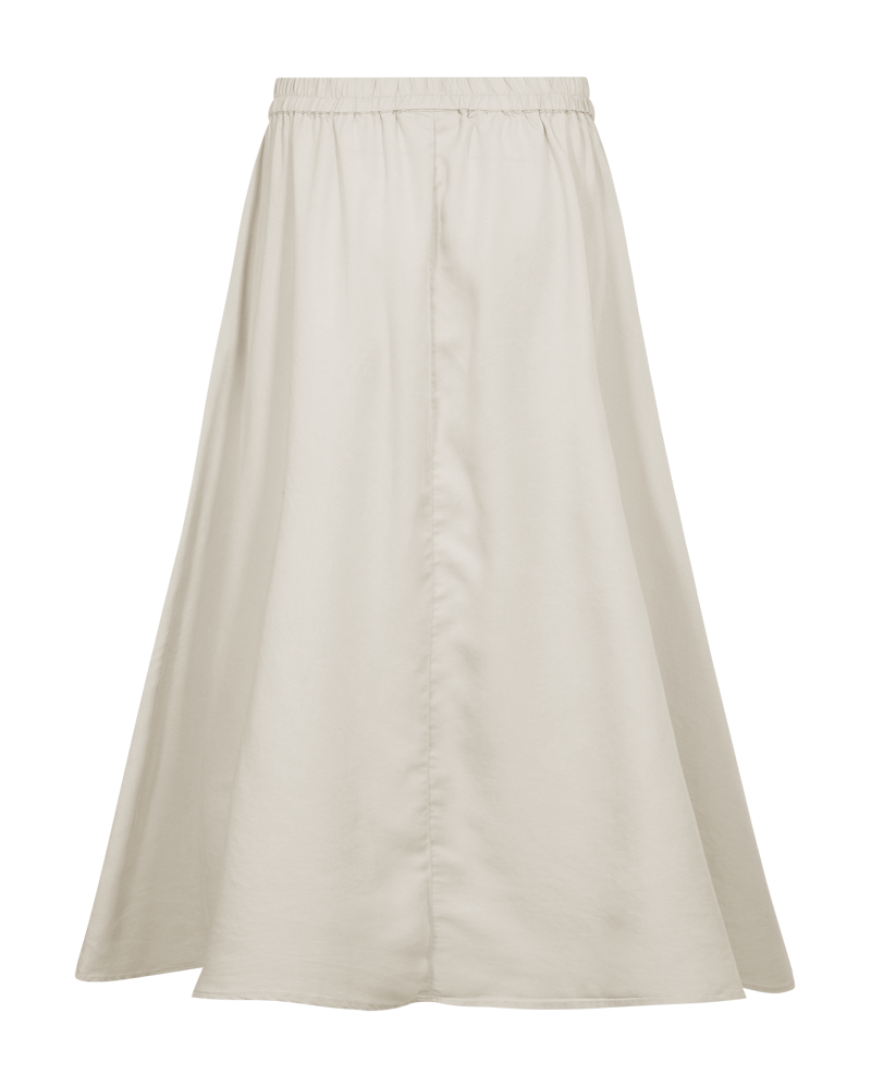Rinny Midi Skirt Women Moonbeam | Smilebutiken - Freequent