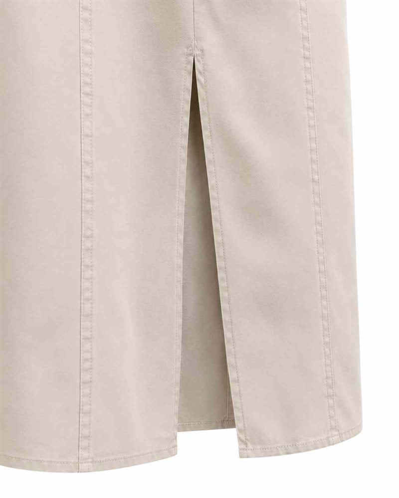 Rinny Midi Skirt Women Moonbeam | Smilebutiken - Freequent