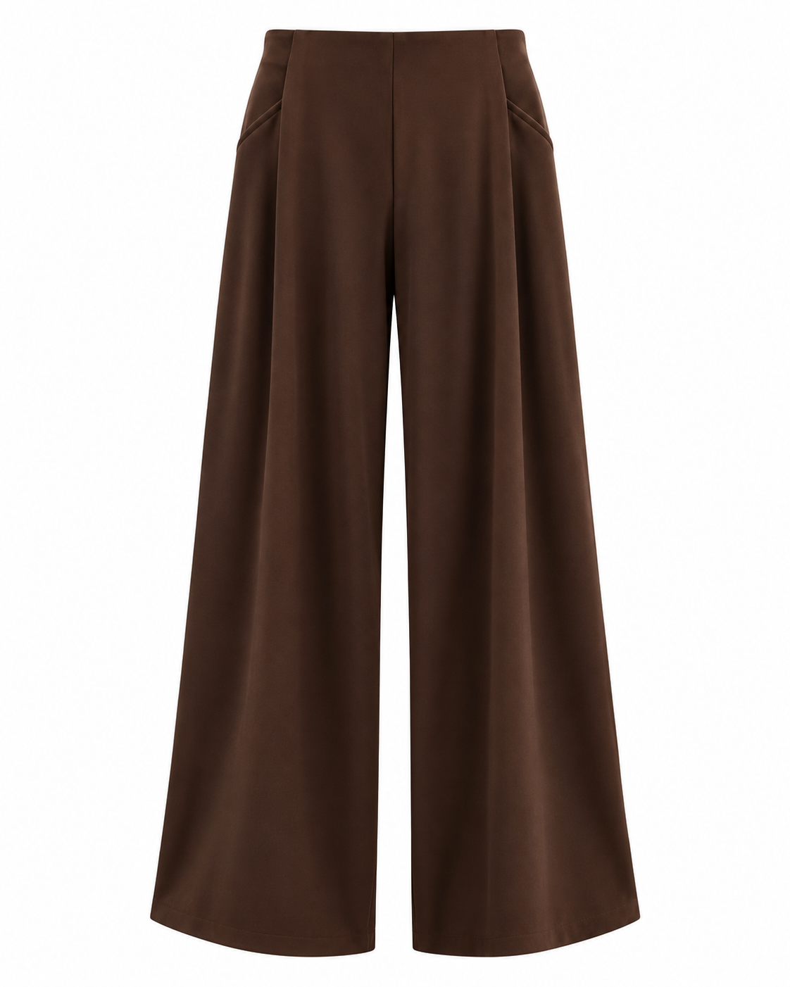 River Vida Byxor Dam Brun Brown | Smilebutiken - Caramelle Fashion