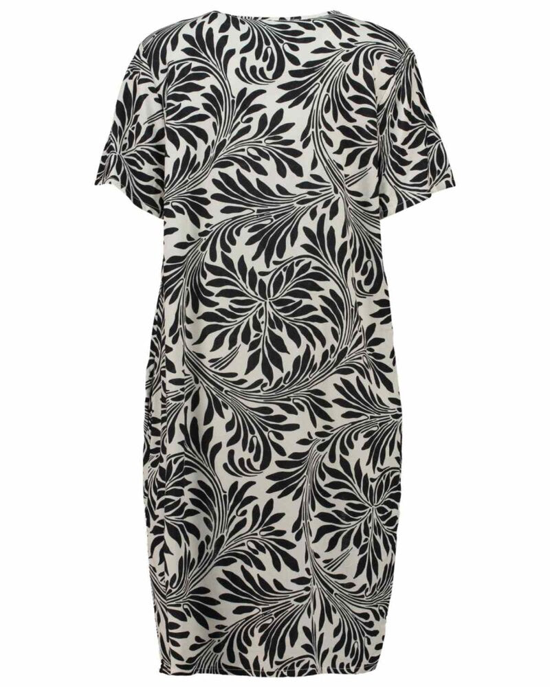 Romyy V-neck Dress Women Black | Smilebutiken - Zabaione