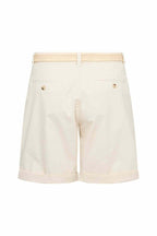 Rovena 1 Shorts Med Skärp Dam Cream | Smilebutiken - Soyaconcept