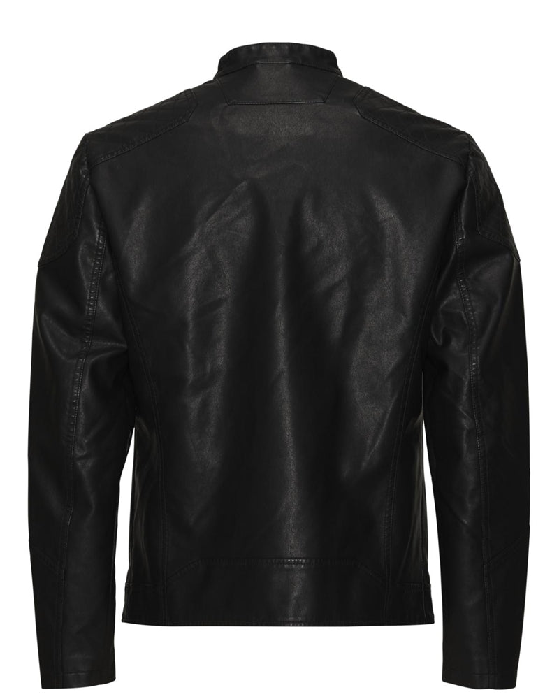 Rush Jacka Black PU Herr Black Jack & Jones