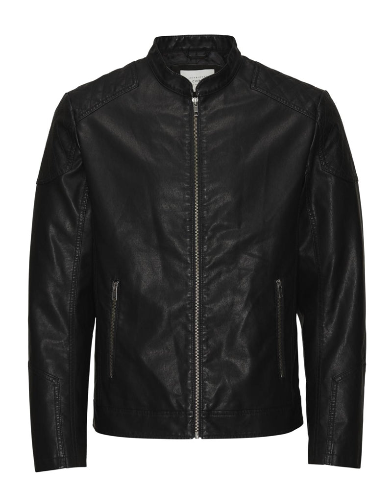 Rush Jacka Black PU Herr Black Jack & Jones