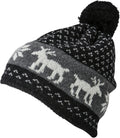 Deer Black Beanie Sätila