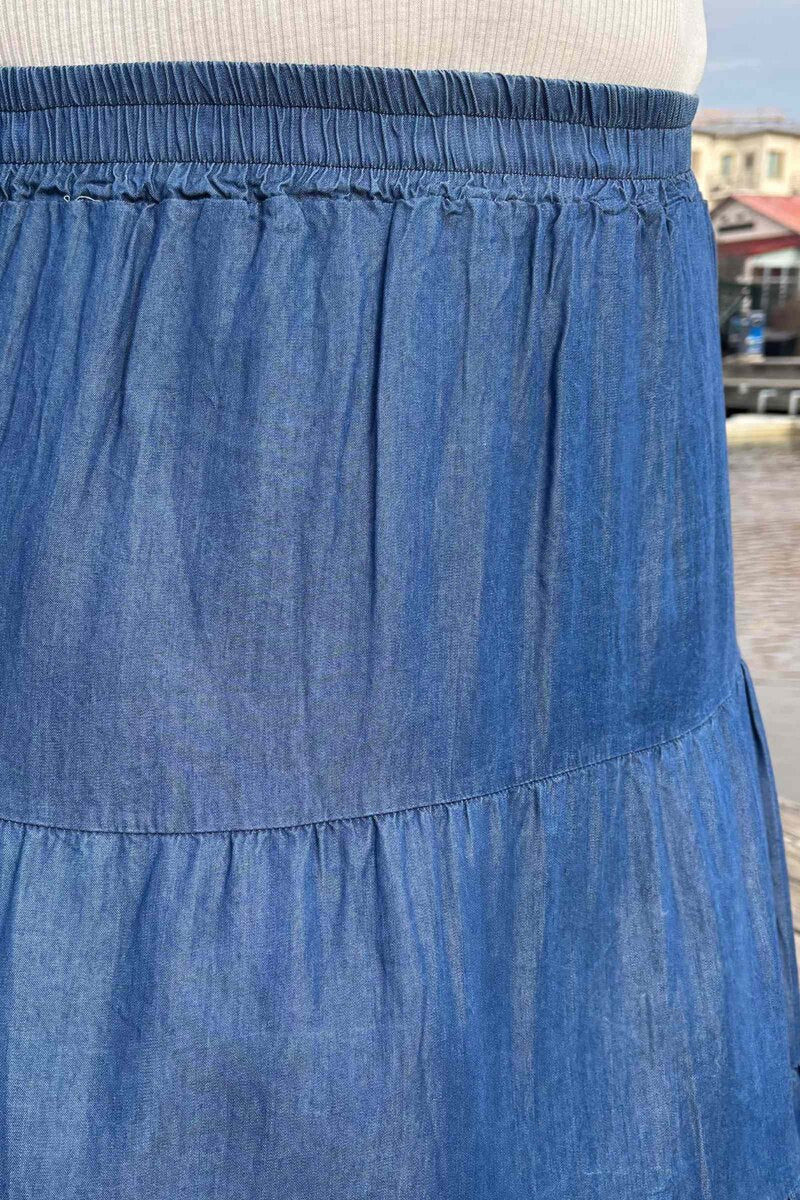 SEN Delila Skirt Women Blue - SEN