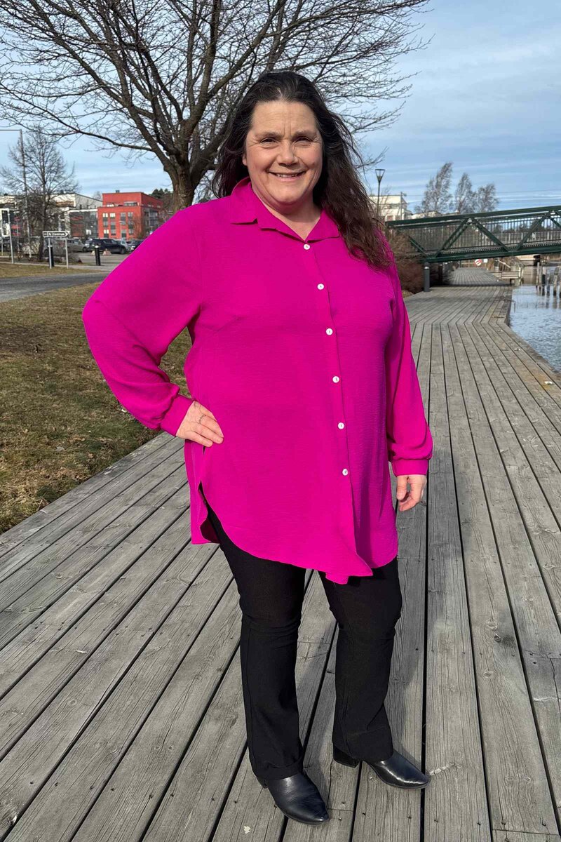 SEN Harper Shirt Women Cyclamen - SEN