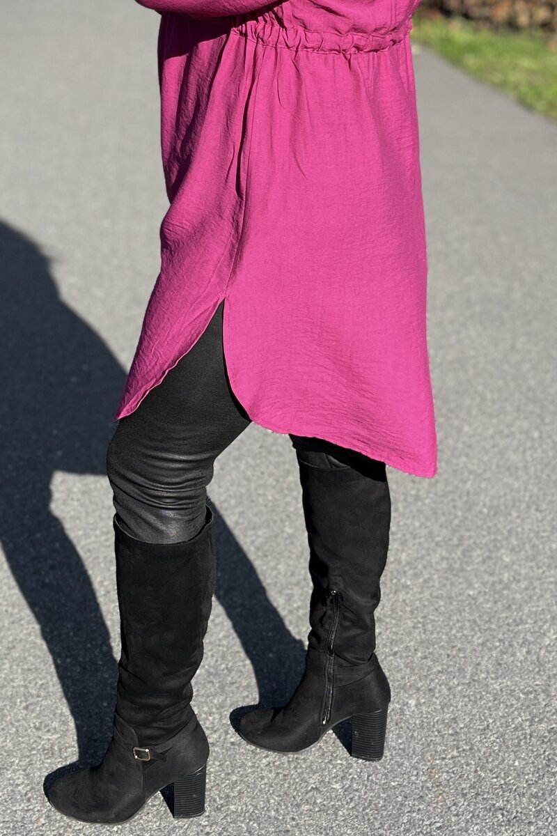 Luna Tunika Dam Fuchsia SEN