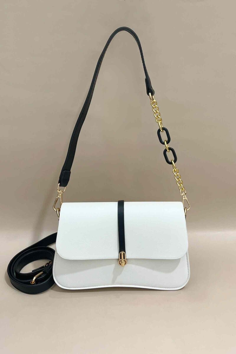 Alex Bag Women White Black SO&LO
