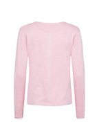 Dollie Cardigan Dam Pink Melange Soyaconcept