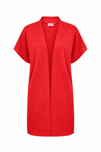 Sabina 44 Long Cardigan Women Bittersweet | Smilebutiken - Wasabiconcept