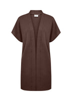 Sabina 44 Lång Cardigan Dam Hot Fudge | Smilebutiken - Wasabiconcept