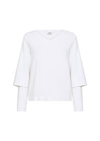 Sabina 94 Sweatshirt White | Smilebutiken - Wasabiconcept