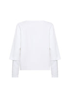 Sabina 94 Sweatshirt White | Smilebutiken - Wasabiconcept