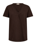 Sabina Twist Topp Dam Coffee Bean Freequent | Smilebutiken