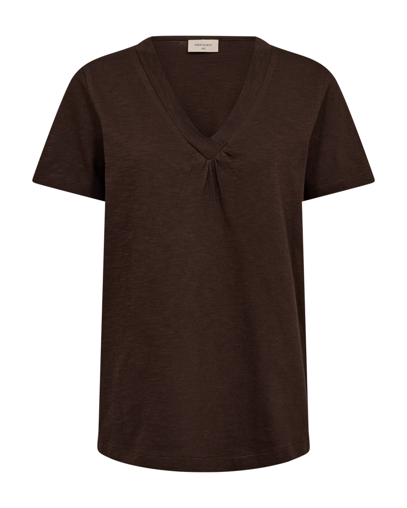 Sabina Twist Topp Dam Coffee Bean Freequent | Smilebutiken