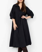 Saga 45 Dress Women Black | Smilebutiken - Wasabiconcept