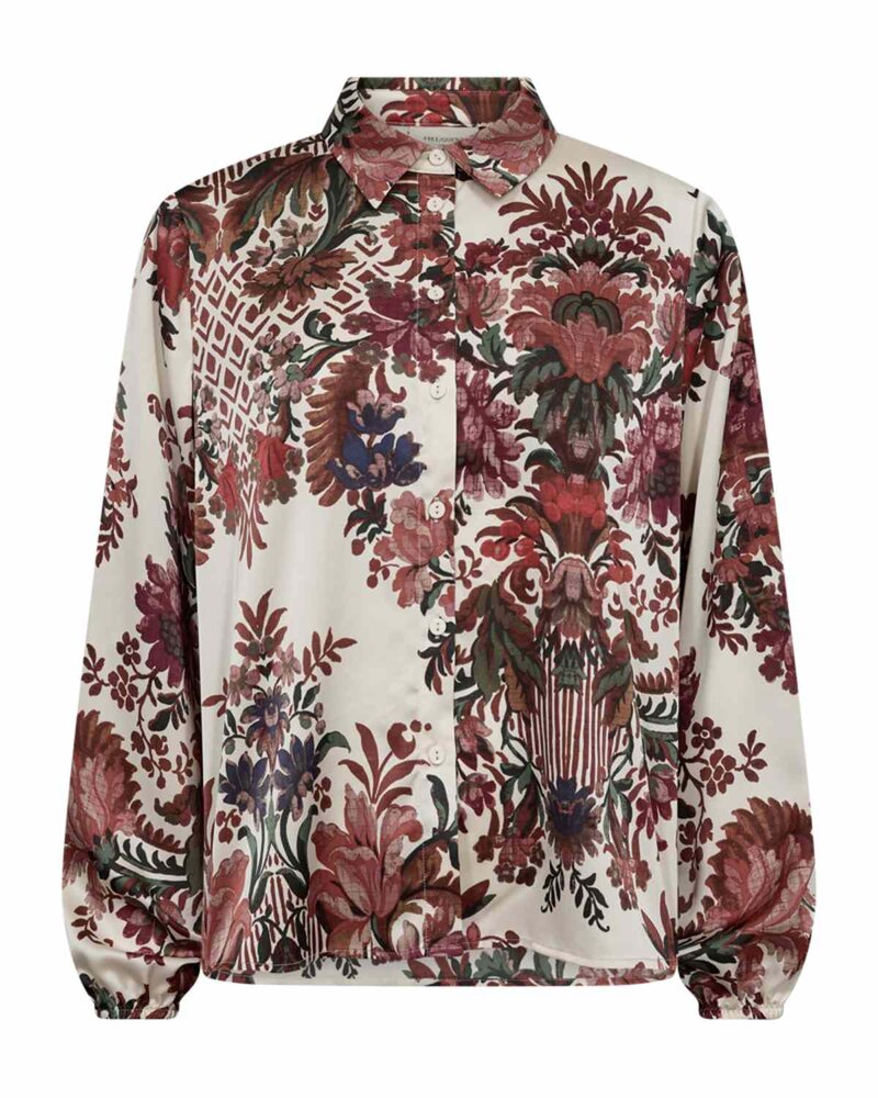 Sammy Shirt Women Moonbeam W Red Bud | Smilebutiken - Freequent