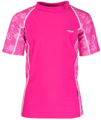 Samos T-shirt Solskydd Barn Cerise Lindberg