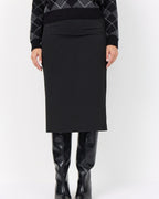 Sanja 12 Glitterkjol Dam Svart Black Combi | Smilebutiken - Wasabiconcept