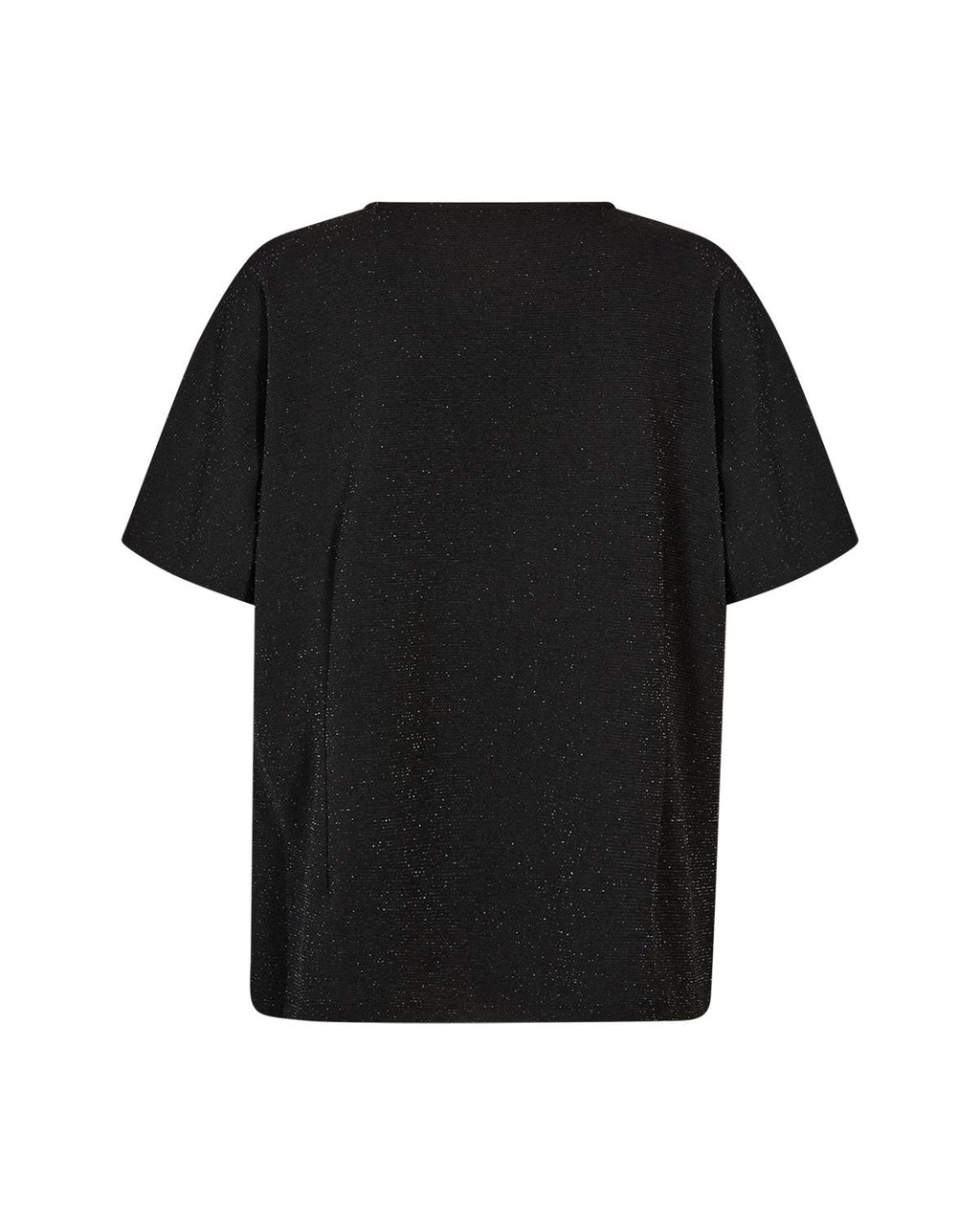 Sanja 8 Omlottblus med glitter Svart Black Combi | Smilebutiken - Wasabiconcept