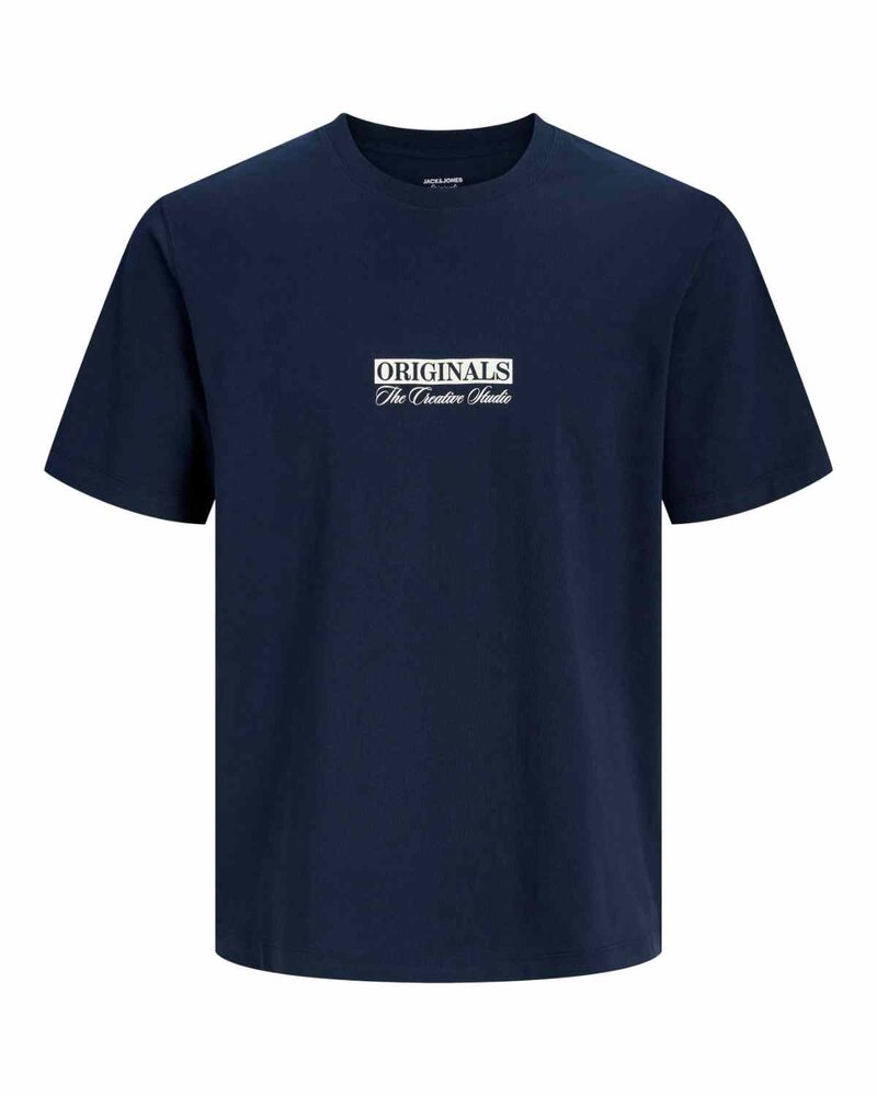 Savona T-shirt Men Sky Captain | Smilebutiken - Jack & Jones