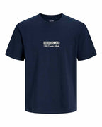 Savona T-shirt Men Sky Captain | Smilebutiken - Jack & Jones
