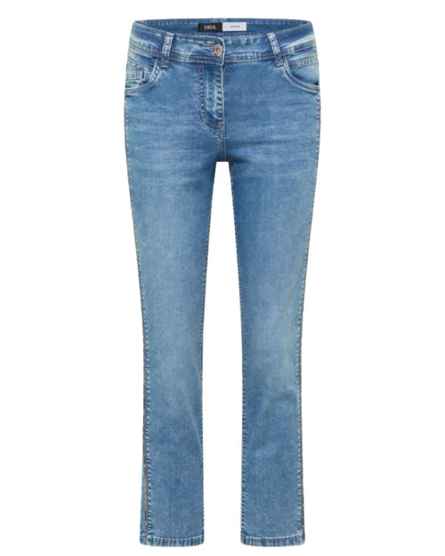 Scarlett Straight Jeans Dam Authentic Used Wash | Smilebutiken - Cecil