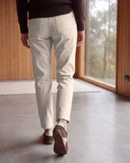 Scarlett Barrel Byxa Washed Velvet Dam Cashmere Beige | Smilebutiken - Cecil