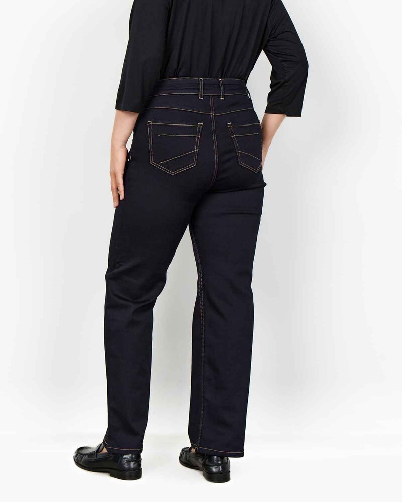 Selma 2 Jeans Dam Mörkblå Wasabiconcept | Smilebutiken - Wasabiconcept