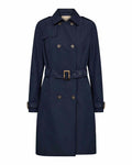 Sevin 2 Trenchcoat Dam Navy | Smilebutiken - Soyaconcept