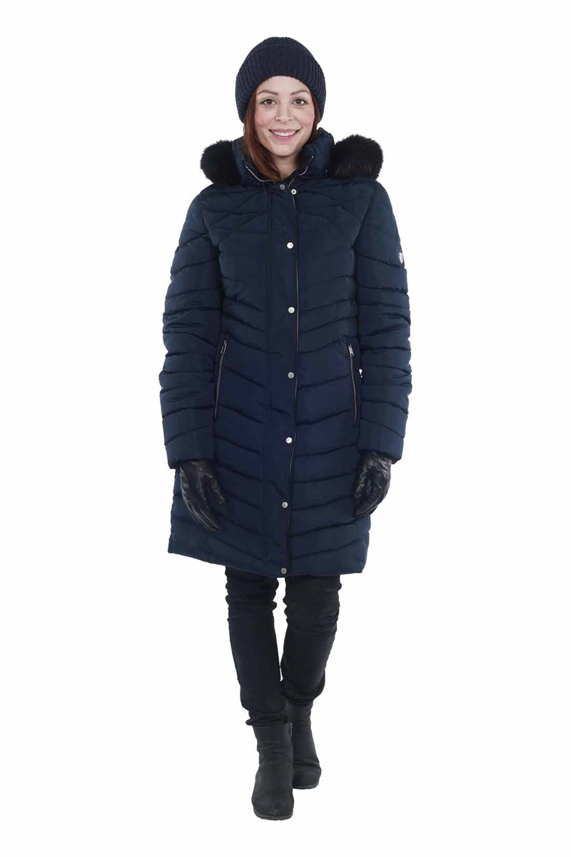 Tuxer Shannon Winter Parka Women Dark Navy - Tuxer