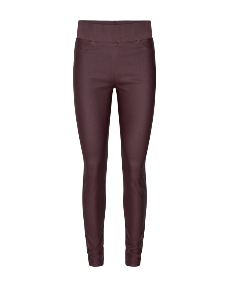 Shantal PA Cooper Hög Midja Dam Fig Skinnimitation - Freequent