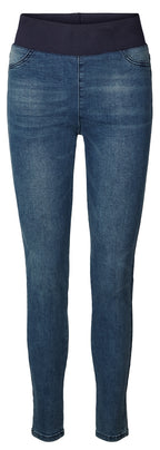 Shantal PA Denim High Waist Women Mid Blue - Freequent