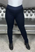 Shantal PA Denim High Waist Women's Dark Blue - Freequent