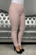 Shantal PA Power Trousers High Waist Women Pale Mauve - Freequent