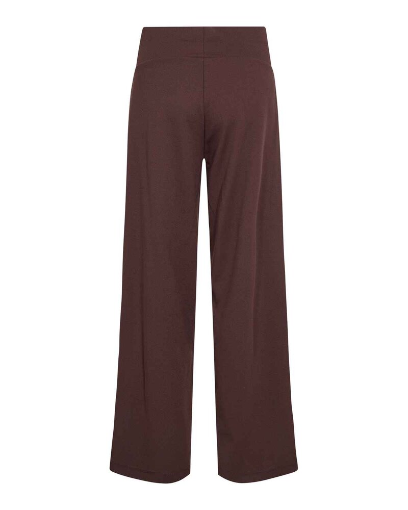 Siham 48 Trousers Women Brown Chocolate Plum | Smilebutiken - Soyaconcept