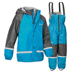 Lined Rain Set Kids 80-140 cm Petrol - Slaskis