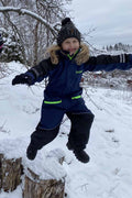 Vinteroverall Blå Barn - Slaskis
