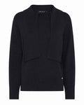 Sloane Pullover Med Halsknyt Dam Black Micha | Smilebutiken