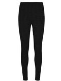 Smile Leggings Dam Black Solid - Freequent